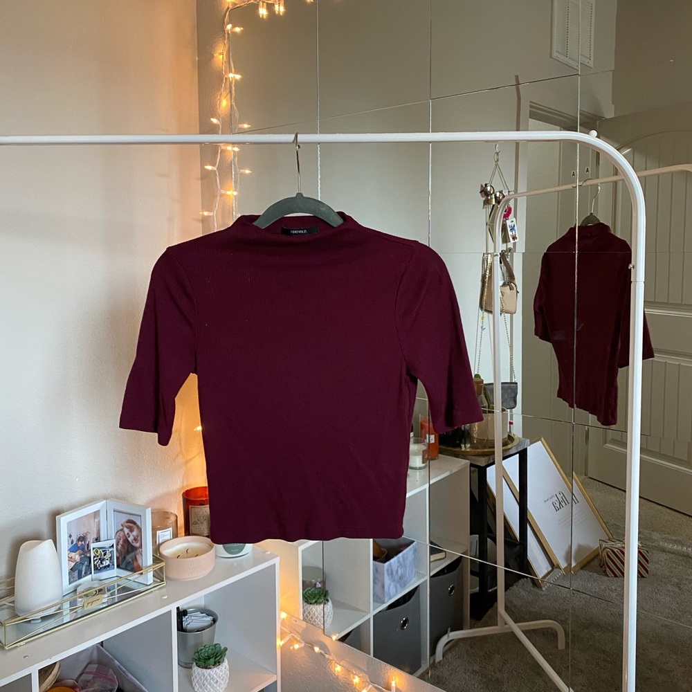 turtle neck short sleeve